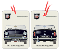 MG Midget MkII 1964-66 Air Freshener
